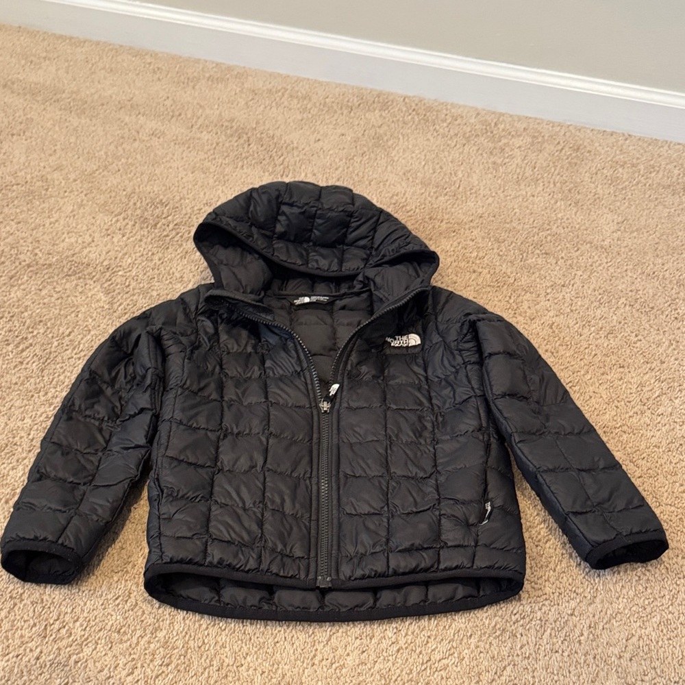The North Face Kids Quilted Black Puffer Jacket